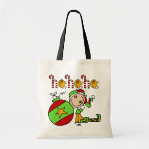 Ho Ho Holiday Elf Tote Bag