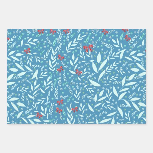 ho ho holidays wrapping paper (Voorkant)