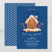 Ho-Ho-Home Cute kerstontbijt Kaart (Voorkant / Achterkant)