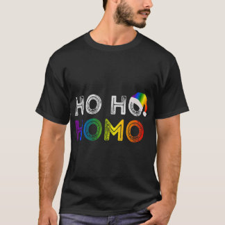 Ho Ho Homo homoseksuele pride T-shirt