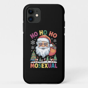 Ho Ho Homoseksuele kerstkerstkerstfeestdag Gay Pri Case-Mate iPhone Case