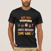 Ho Ho Hoping Funny Christmas Special Mannen T-shirt (Voorkant)