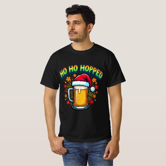 Ho Ho Hopped T-shirt (Voorkant volledig)
