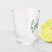 Ho-Ho-HoScript-feesttekst Shot Glas (Links)