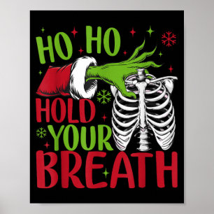 Ho Ho Hou Je Adem In Soky Kerstmis Radiologie Sk Poster