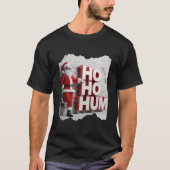 Ho Ho Hum Santa Christmas T-shirt (Voorkant)