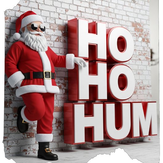  Ho Ho Hum Santa Christmas T-shirt