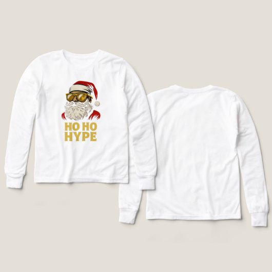 HO HO HYPE – Santa Gold (Voorkant /achterkant)