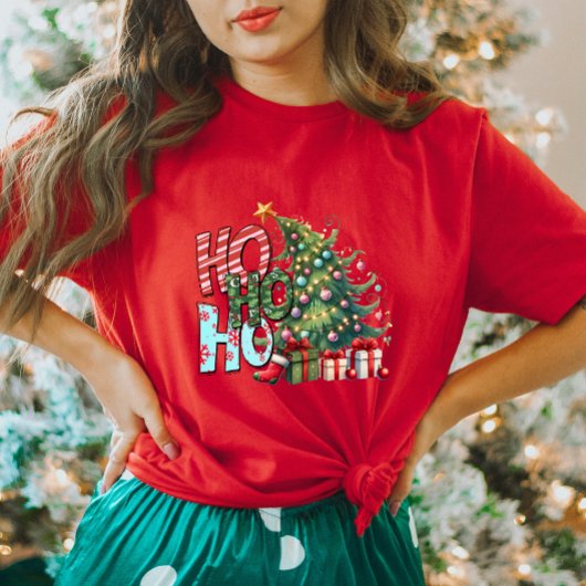 Ho Ho Kerstboom T-shirt