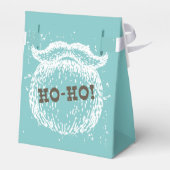 Ho-Ho Kerstfeestdag kerstkerstman — Kerstman — Ker Bedankdoosjes (Achterkant)