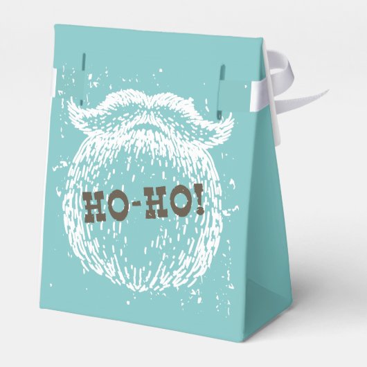 Ho-Ho Kerstfeestdag kerstkerstman — Kerstman — Ker Bedankdoosjes (Achterkant)