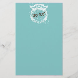 Ho-Ho Kerstfeestdag kerstkerstman — Kerstman — Ker Briefpapier