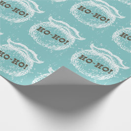 Ho-Ho Kerstfeestdag kerstkerstman — Kerstman — Ker Cadeaupapier