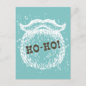 Ho-Ho Kerstfeestdag kerstkerstman — Kerstman — Ker Feestdagenkaart (Voorkant)