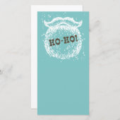 Ho-Ho Kerstfeestdag kerstkerstman — Kerstman — Ker Feestdagenkaart (Voorkant / Achterkant)