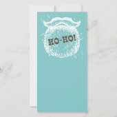 Ho-Ho Kerstfeestdag kerstkerstman — Kerstman — Ker Feestdagenkaart (Voorkant)