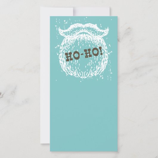 Ho-Ho Kerstfeestdag kerstkerstman — Kerstman — Ker Feestdagenkaart (Voorkant)