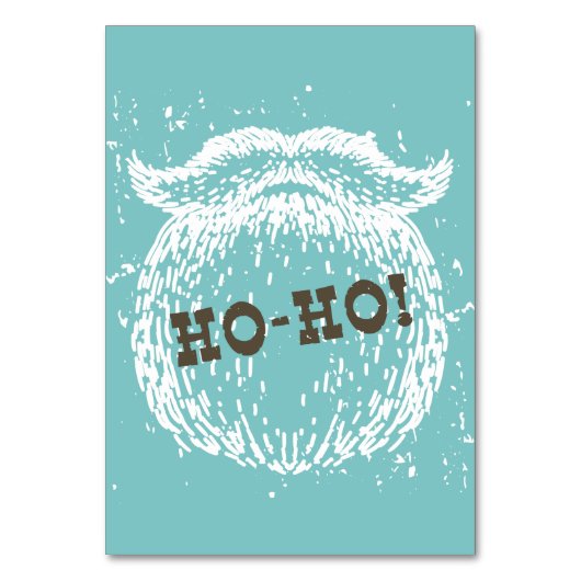 Ho-Ho Kerstfeestdag kerstkerstman — Kerstman — Ker Kaart (Achterkant)