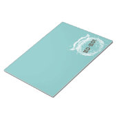 Ho-Ho Kerstfeestdag kerstkerstman — Kerstman — Ker Notitieblok (Schuin)