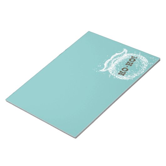 Ho-Ho Kerstfeestdag kerstkerstman — Kerstman — Ker Notitieblok (Schuin)