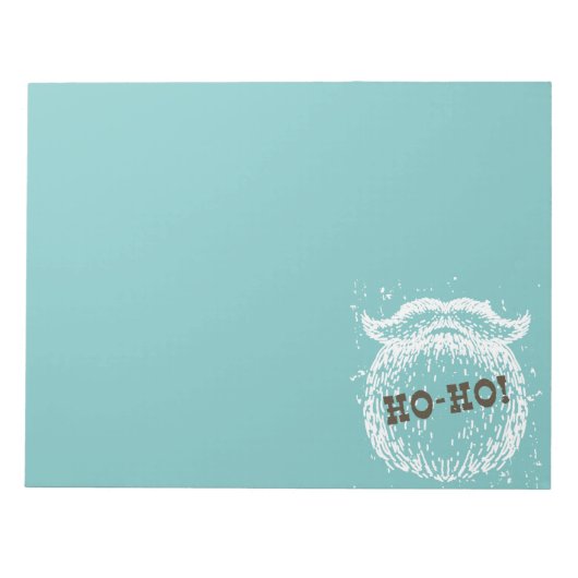 Ho-Ho Kerstfeestdag kerstkerstman — Kerstman — Ker Notitieblok (Voorkant)
