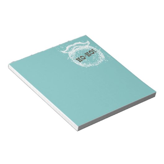 Ho-Ho Kerstfeestdag kerstkerstman — Kerstman — Ker Notitieblok (Schuin)