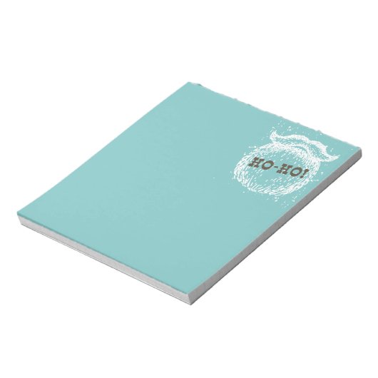 Ho-Ho Kerstfeestdag kerstkerstman — Kerstman — Ker Notitieblok (Linkerzijde)