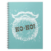 Ho-Ho Kerstfeestdag kerstkerstman — Kerstman — Ker Notitieboek (Voorkant)