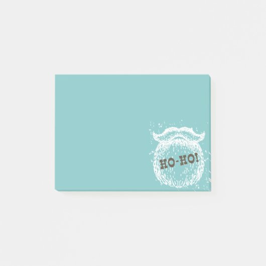 Ho-Ho Kerstfeestdag kerstkerstman — Kerstman — Ker Post-it® Notes (Voorkant)