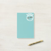 Ho-Ho Kerstfeestdag kerstkerstman — Kerstman — Ker Post-it® Notes (Op bureau)