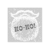 Ho-Ho Kerstfeestdag kerstkerstman — Kerstman — Ker Rubberstempel (Afrduk)