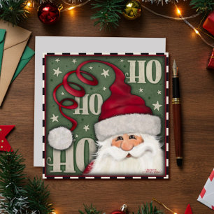 Ho Ho Kerstman Kerst Inspiratie Kerstkaart