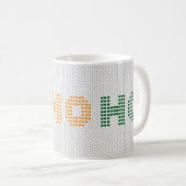 Ho Ho Kersttrui Koffiemok (Voorkant rechts)