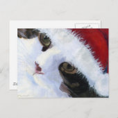Ho Ho Kitty Cat Briefkaart (Voorkant / Achterkant)