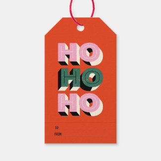 HO HO MERRY CHRISTMAS CADEAULABEL