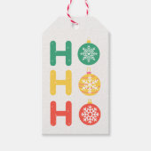HO HO MERRY CHRISTMAS CADEAULABEL (Voorkant)