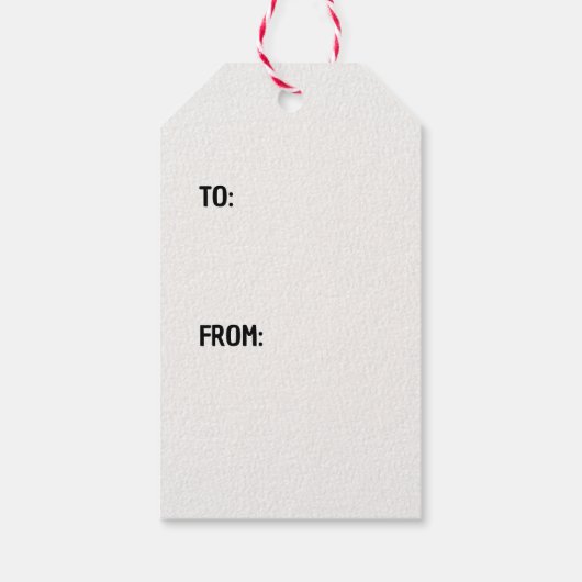 HO HO MERRY CHRISTMAS CADEAULABEL (Achterkant)