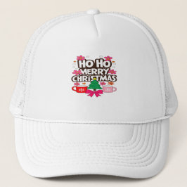 Ho Ho Merry Christmas – Cozy Holiday Vibes Trucker Pet