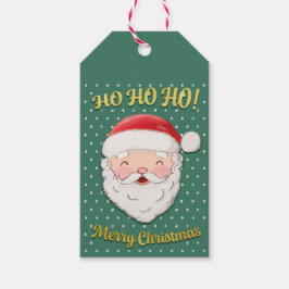 Ho Ho Merry Christmas Santa Cadeaulabel