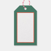 Ho Ho Merry Christmas Santa Cadeaulabel (Achterkant)