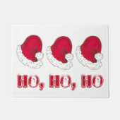 HO HO Merry Kerstbeerkerstkerstkerstkerstkerstman Deurmat (Voorkant)
