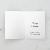 Ho HO Merry kerstkerstkerstkerstkerstkerstman Aang Kaart (Binnen)