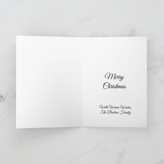 Ho HO Merry kerstkerstkerstkerstkerstkerstman Aang Kaart (Binnen)