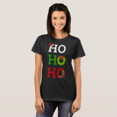 Ho Ho Merry Kerstmis Elf T-shirt (Voorkant volledig)