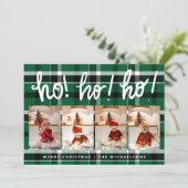 HO HO Merry Kerstmis Foto's toevoegen (Staand voorkant)