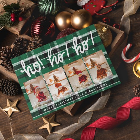 HO HO Merry Kerstmis Foto's toevoegen