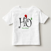 Ho Ho Merry Kerstmis! Kinder Shirts (Voorkant)