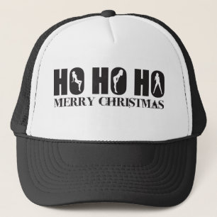 Ho Ho Merry Kerstmis Trucker Pet