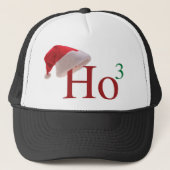 Ho Ho Merry Kerstmis Trucker Pet (Voorkant)