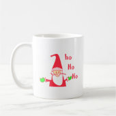 Ho Ho Merry Kerstmis van de Kerstman. Koffiemok (Links)